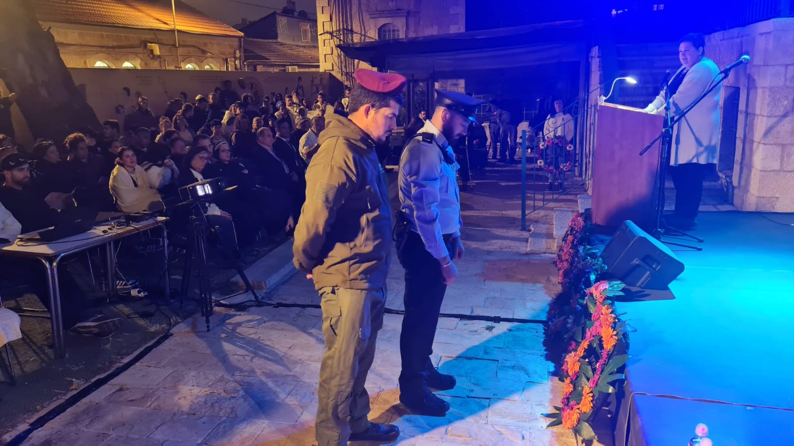 תמונות מטקס יום הזיכרון 2024